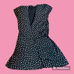 Brandy Melville one size wrap dress floral